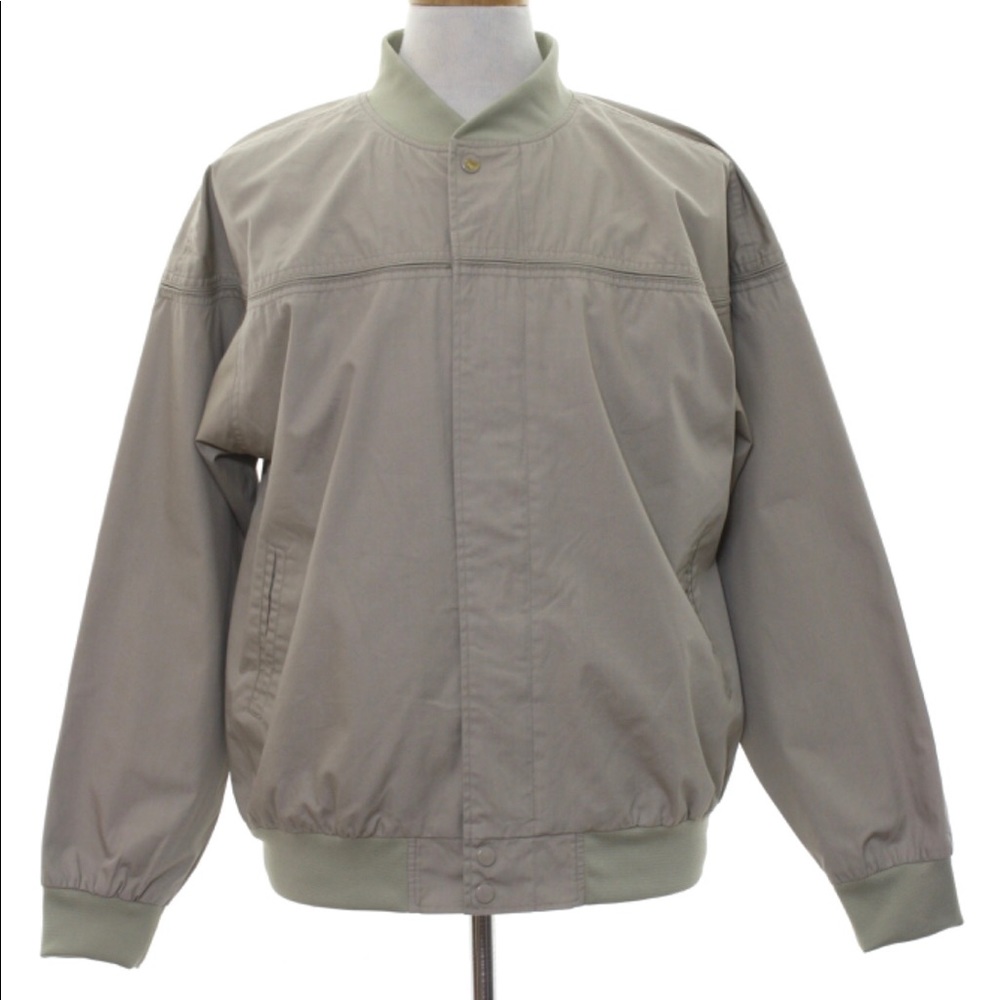 1990's John Blair Mens Wind Breaker Zip Jacket